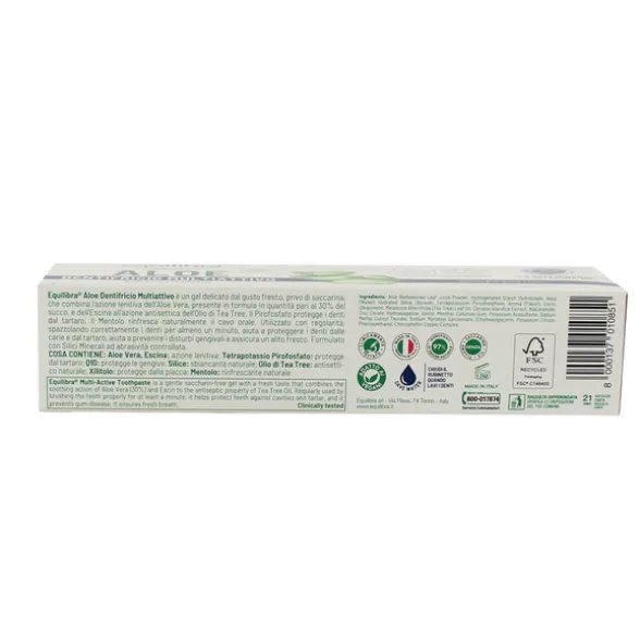 EQUILIBRA ALOE GEL DENTIFRICIO MULTIATTIVO 75 ML