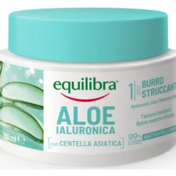 EQUILIBRA ALOE IALURONICA BURRO STRUCCANTE VASO 80 ML