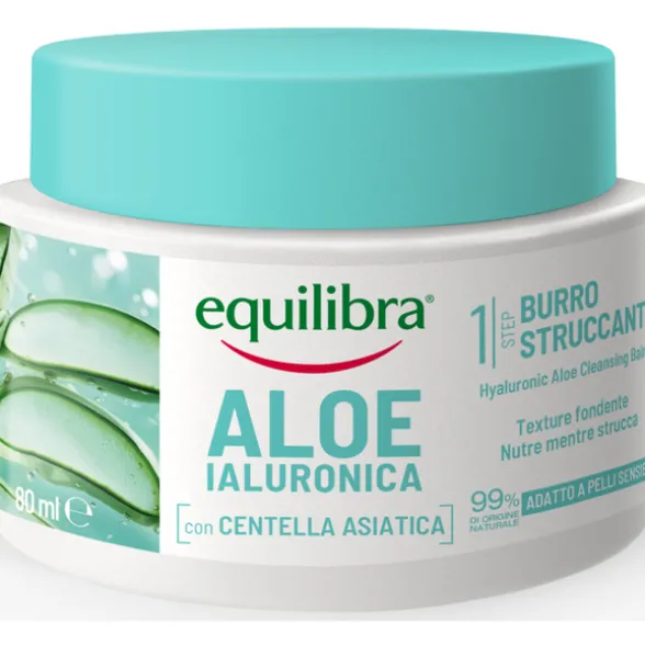 EQUILIBRA ALOE IALURONICA BURRO STRUCCANTE VASO 80 ML