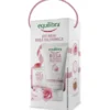 EQUILIBRA COFANETTO KIT MANI ROSA IALURONICA: CREMA MANI LEVIGANTE PROTETTIVA 75 ML + SAPONE 100% VEGETALE 100 grammi