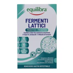 EQUILIBRA FERMENTI LATTICI OROSOLUBILI 10 BUSTINE STICKPACK INTEGRATORE ALIMENTARE