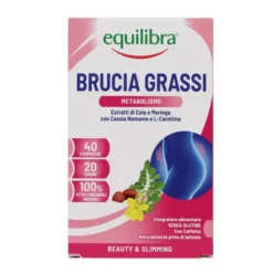 EQUILIBRA INTEGRATORE ALIMENTARE PERDITA DI PESO BRUCIA GRASSI 40 COMPRESSE