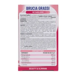 EQUILIBRA INTEGRATORE ALIMENTARE PERDITA DI PESO BRUCIA GRASSI 40 COMPRESSE