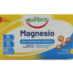 EQUILIBRA INTEGRATORE ALIMENTARE MAGNESIO 30 COMPRESSE SENZA GLUTINE