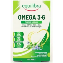 EQUILIBRA OMEGA 3-6 32 PERLE INTEGRATORE ALIMENTARE