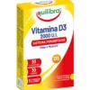 EQUILIBRA VITAMINA D3 2000 U.I.30 COMPRESSE MASTICABILI INTEGRATORE ALIMENTARE