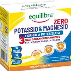 EQUILIBRA ZERO POTASSIO & MAGNESIO 18 BUSTINE INTEGRATORE ALIMENTARE