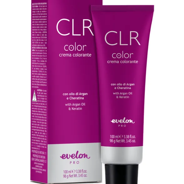 EVELON PRO CLR 5.0 CASTANO CHIARO CREMA COLORANTE CON OLIO DI ARGAN E CHERATINA TUBO 100 ML