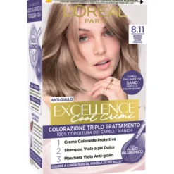 EXCELLENCE N.8.11 BIONDO CHIARO ULTRA FREDDO COOL CREME
