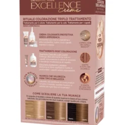 EXCELLENCE N.8U BIONDO CHIARO UNIVERSALE CREME UNIVERSAL NUDE SENZA AMMONIACA