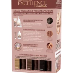 EXCELLENCE N.3U CASTANO SCURO UNIVERSALE CREME UNIVERSAL NUDE SENZA AMMONIACA