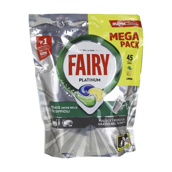 FAIRY TUTTOin1 PLATINUM 45 CAPS LAVASTOVIGLIE AL LIMONE