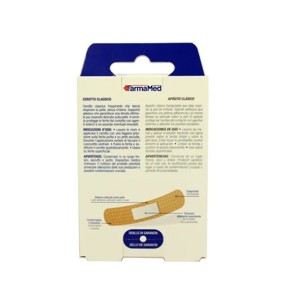 FARMAMED 30 CEROTTI CLASSICO 2 FORMATI MEDIUM E LARGE