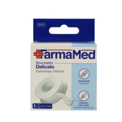 FARMAMED ROCCHETTO TELA PER PELLI SENSIBILI 7,5 M x 1,25 CM