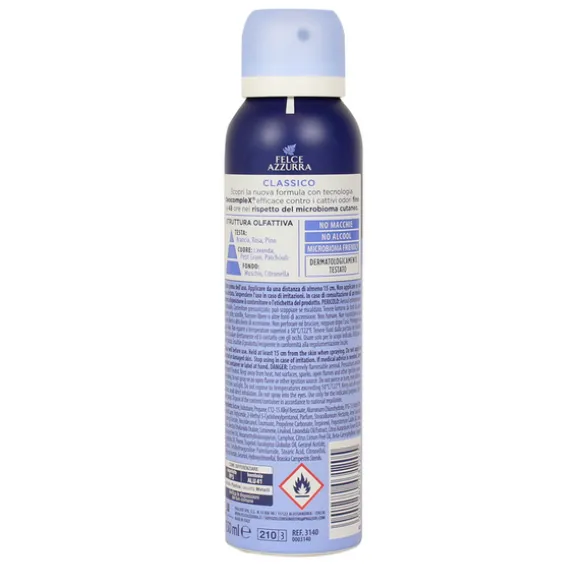FELCE AZZURRA DEODORANTE SPRAY CLASSICO 150 ML