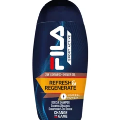 FILA SPORT ACTIVE 2 IN 1 SHAMPOO & SHOWER GEL REFRESH & REGENERATE 250 ML