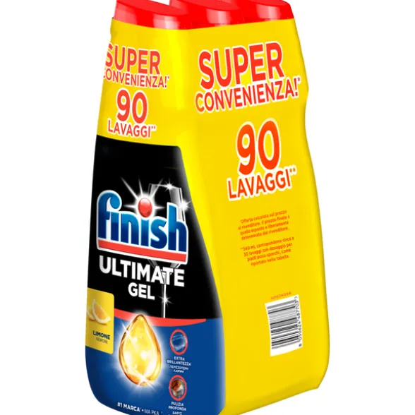 FINISH GEL ULTIMATE LEMON 30 LAVAGGI 540 ML 3 PEZZI