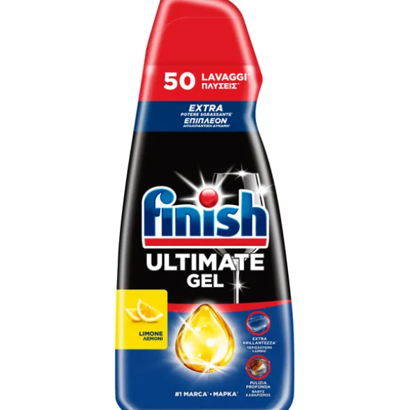 FINISH GEL ULTIMATE LEMON 50 LAVAGGI 900 ML