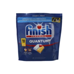FINISH PASTIGLIE PER LAVASTOVIGLIE QUANTUM ALL IN 1 18 TABS LIMONE