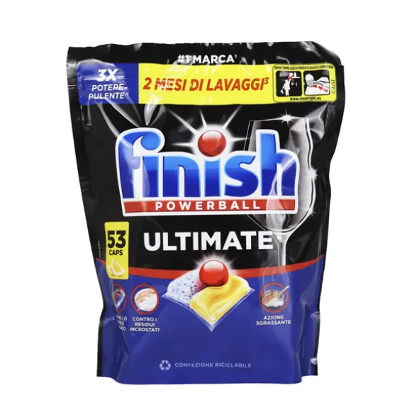 FINISH ULTIMATE PASTIGLIE LAVASTOVIGLIE ALLin1 53 CAPS LEMON