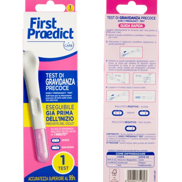 FIRST PRAEDICT 1 TEST GRAVIDANZA PRECOCE