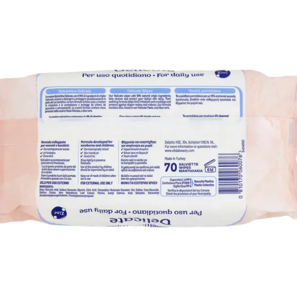 FISSAN BABY SALVIETTE DELICATE 70 PZ