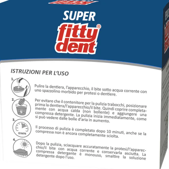 FITTYDENT 32 COMPRESSE PULENTI FORMULA pH9 PER PROTESI