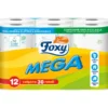 FOXY MEGA IGIENICA 12 ROTOLONI 2 VELI DECORATI