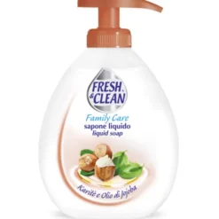 FRESH & CLEAN SAPONE LIQUIDO KARITE' e OLIO DI JOJOBA CON EROGATORE 300 ML