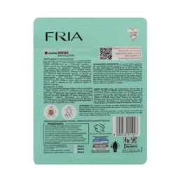 FRIA MASCHERA VISO IN TESSUTO NATURALE BIO DETOX ANTI POLLUTION AMAZZONIA CON OLIGOSACCARIDE NATURALE