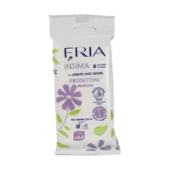 FRIA 8 SALVIETTE INTIMA EFFETTO FRESCO ANTIODORE CON ESTRATTI DI SALVIA E MENTA