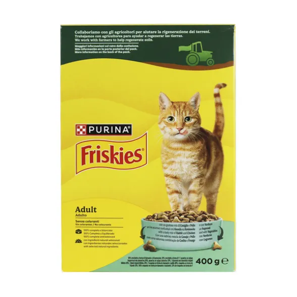 FRISKIES GATTI CROCCHETTE CONIGLIO-POLLO-VERDURE 400 GRAMMI
