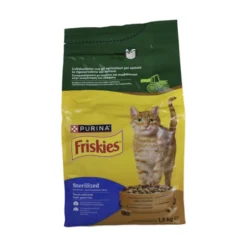 FRISKIES GATTO STERILIZED CROCCANTINI POLLO e TACCHINO SACCO KG 1,5
