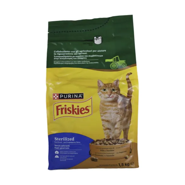 FRISKIES GATTO STERILIZED CROCCANTINI POLLO e TACCHINO SACCO KG 1,5