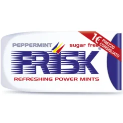 FRISK PEPPERMINT SUGAR FREE SENZA GLUTINE PREZZATO 1 EURO