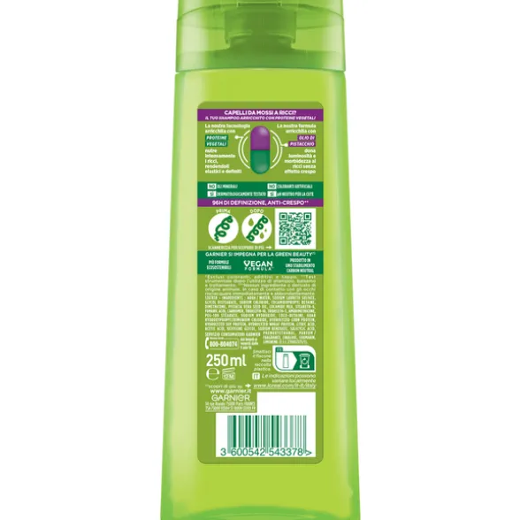 FRUCTIS SHAMPOO DEFINIZIONE HYDRA RICCI CAPELLI DA MOSSI A RICCI 250 ML