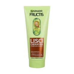FRUCTIS SHAMPOO LISCI CHERATINA CAPELLI CRESPI, SECCHI E SPENTI TUBO 200 ML