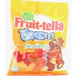 FRUIT-TELLA ORSETTI CON SUCCO DI FRUTTA SENZA GLUTINE BUSTA 175 grammi