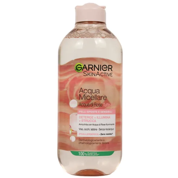 GARNIER ACQUA MICELLARE ILLUMINANTE ACQUA DI ROSE 400 ML