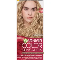 GARNIER COLOR SENSATION COLORAZIONE PERMANENTE IN CREMA 9.13 BIONDO CHIARISSIMO BEIGE