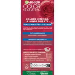 GARNIER COLOR SENSATION COLORAZIONE PERMANENTE IN CREMA 110 BIONDO CHIARISSIMO NATURALE