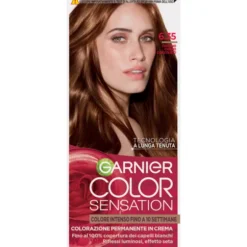 GARNIER COLOR SENSATION COLORAZIONE PERMANENTE IN CREMA 6.35 CASTANO CHIARO CIOCCOLATO