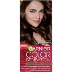GARNIER COLOR SENSATION COLORAZIONE PERMAMENTE IN CREMA 4.0 CASTANO
