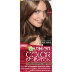 GARNIER COLOR SENSATION COLORAZIONE PERMANENTE IN CREMA 6.0 BIONDO SCURO