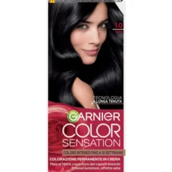 GARNIER COLOR SENSATION COLORAZIONE PERMANENTE IN CREMA 1.0 NERO