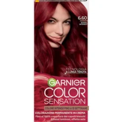GARNIER COLOR SENSATION COLORAZIONE PERMAMENTE IN CREMA 6.60 ROSSO INTENSO