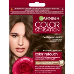 GARNIER COLOR SENSATION COLOR RETOUCH SENZA AMMONIACA CASTANO CHIARO
