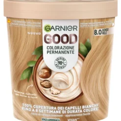 GARNIER GOOD 8.0 BIONDO MIELE COLORAZIONE PERMANENTE SENZA AMMONIACA 160 GR