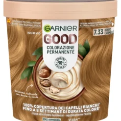 GARNIER GOOD COLORAZIONE PERMANENTE SENZA AMMONIACA 7.33 BIONDO CARAMELLO DORATO 160 GR