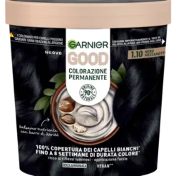 GARNIER GOOD COLORAZIONE PERMANENTE SENZA AMMONIACA NERO MORA 1.10